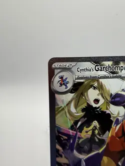 Pokemon TCG Cynthia's Garchomp EX 232/182 Destined Rivals English NM - Image 2