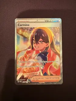 Pokemon TCG Twilight Masquerade Carmine Sir #217/167 Sv06 NM Pack Fresh - Image 1