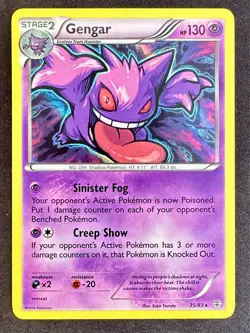 Gengar 35/83 2016 Generations 20th Anniversary Pokemon Card TCG HOLO Rare - Nm - Image 1