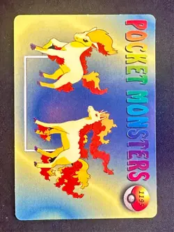 Pocket Monsters #1193 Vending Prism Holo Vintage Pokemon Charizard Charmander Nm - Image 5