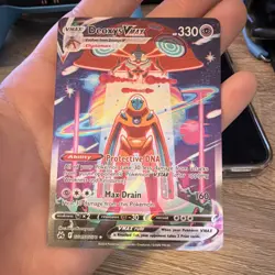 Pokemon Deoxys VMAX GG45/GG70 Crown Zenith Galarian Gallery Holo 330 HP - Image 1