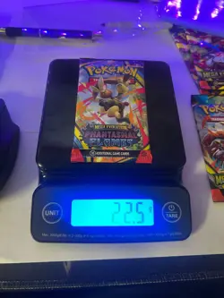 Pokemon Mega Evolutions Phantasma Flames Factory Sealed Booster Pack heavy 22.5g - Image 1