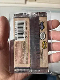 Pokemon TCG Fossil Booster Pack Zapdos Art Factory Sealed - Image 3