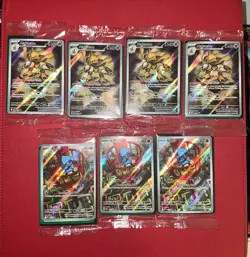 Alakazam 009 & Riolu 010 Pokemon ME: Mega Evolution ETB Promo SEALED (Lot of 7) - Image 1