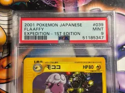 2001 Pokemon ~ Japanese Expedition ~ Flaaffy 1st Edition #39 ~ PSA 9 Mint - Image 2