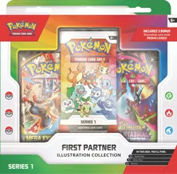 Pokemon TCG - First Partner Illustration Collection: Series 1 Presale 03/27 - Image 1