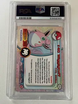 1999 Topps Pokemon Tv #40 Wigglytuff PSA 10 - Image 2