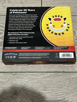 Pokemon Day 2026 Collection - 30TH Anniversary - NEW & SEALED - Image 3