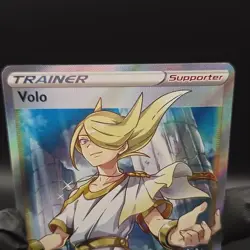 Pokemon TCG Volo 196/196 Swsh11: Lost Origin Ultra Rare Full Art Holo Trainer - Image 2