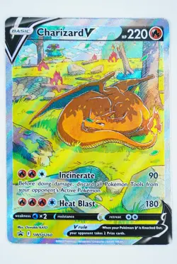 2023 Pokemon Charizard V SWSH260 SWSH: Sword & Shield Promo Holo Black Star 260 - Image 3