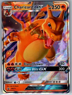 Charizard GX SM211 SM Promos - Pokemon Card - NM - Image 1