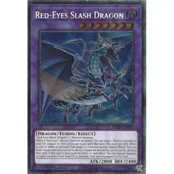 Yu-Gi-Oh Red-Eyes Slash Dragon MP25-EN031 Starlight Rare 1st Edition - Image 1