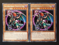 Yu-Gi-Oh! 2x Chaos-Imperatordrache - G. des Endes, TOCH-DE030, Rare, 2.A., NM-EX - Image 1