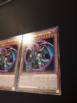 Yu-Gi-Oh! 2x Chaos-Imperatordrache - G. des Endes, TOCH-DE030, Rare, 2.A., NM-EX - Image 3