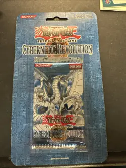 Yugioh 1ST Edition Cybernetic Revolution Blister Pack (2005) Factory Sealed - Image 1