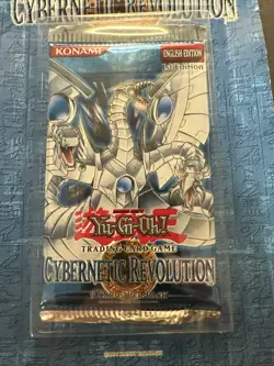 Yugioh 1ST Edition Cybernetic Revolution Blister Pack (2005) Factory Sealed - Image 2