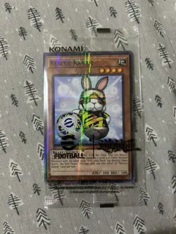Rescue Rabbit + Neymar Jr - NYCC 2025 eFootball Promo Set - Yugioh OTS SEALED - Image 1