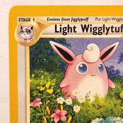 Light Wigglytuff 54/105 Pokemon TCG 1st Edition Neo Destiny NM Vintage 2002 Card - Image 3