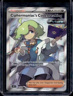 2024 Pokemon SV Temporal Forces Ciphermaniac's Codebreaking #198/162 - Image 1
