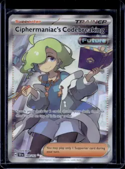 2024 Pokemon SV Temporal Forces Ciphermaniac's Codebreaking #198/162 - Image 1