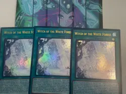 Yugioh 3x Witch of the White Forest ALIN-EN058 Alliance Insight 1st Edition NM - Image 1
