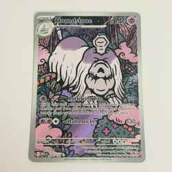 MINT! Pokemon TCG Houndstone Mega Evolution: Base 145/132 Full Art Rare - Image 1