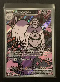 Houndstone 145/132 - Illustration Rare - Mega Evolution Base Set - Pokemon TCG - Image 1
