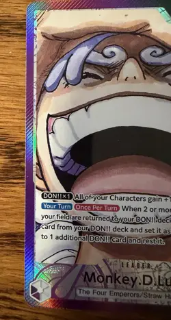 Monkey D. Luffy (Alt Art) OP09-061 L Emperors in the New World - ONE PIECE Card - Image 2