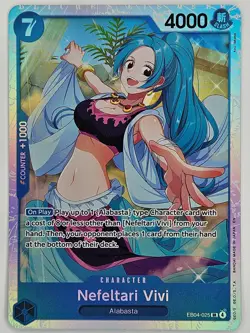 One Piece - EB04-025 Nefeltari Vivi - Super Rare - Image 1