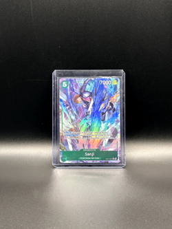 One Piece TCG English OP13-027 Sanji Alt Art Parallel M/NM - Image 1