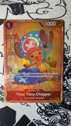 One Piece TCG-Tony Tony Chopper ST01-006 Alternate Art-PRB01-NM - Image 1