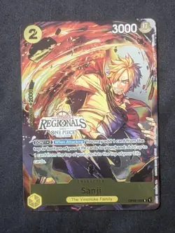One Piece Sanji Regional Tournament Event Foil Promo OP03-102 - Image 1