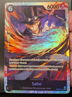 SABO - One Piece PRB02-014 - SR Super Rare - Premium Booster The Best Vol. 2 - Image 1