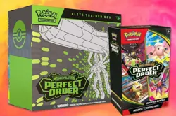 PRESALE for Perfect Order Pokemon Center Bundle: 2x ETB, 1x Booster Box - Image 1