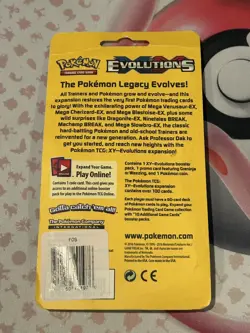 Pokemon - XY Evolutions - Booster Blister Pack Weezing- New Factory Sealed - Image 2