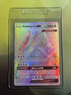 Pokemon - Celesteela GX 162/156 Rainbow Secret - Sun Moon Ultra Prism NM - Image 1