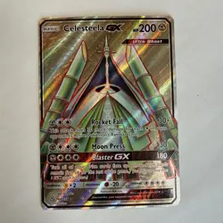 Pokemon TCG Celesteela GX Ultra Prism Holo Full Art SM Unbroken Bonds 144/ NM/LP - Image 1