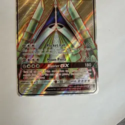 Pokemon TCG Celesteela GX Ultra Prism Holo Full Art SM Unbroken Bonds 144/ NM/LP - Image 2