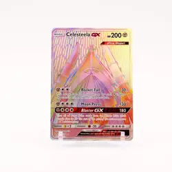 Celesteela GX - 162/156 Ultra Prism Rainbow Pokemon - NM - Image 1