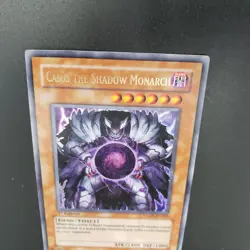 Caius The Shadow Monarch 1st Ed SDDE-EN001 Ultra Rare Yugioh VLP - Image 4