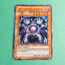 Yu-Gi-Oh Card - SDDE-EN001 - CAIUS THE SHADOW MONARCH [1st Edition] *NM/PL* - Image 1