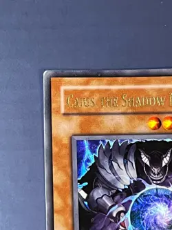 Yugioh Caius the Shadow Monarch SDDE-EN001 Ultra Rare 1st Edition MP/HP - Image 4