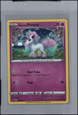 Pokemon Card Galarian Ponyta (SWSH013) Sword and Shield Promos Promo Foil/Holo - Image 1