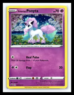 💥 Galarian Ponyta - Promo SWSH: Sword & Shield Promo Holo Card # SWSH013 - Image 1