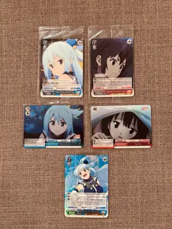 Weiss Schwarz Konosuba The Movie: Legend Of Crimson REPRINT ENG NM LOT - Image 1