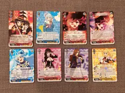 Weiss Schwarz Konosuba The Movie: Legend Of Crimson REPRINT ENG NM LOT - Image 2
