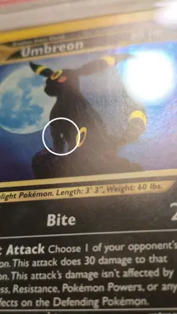Pokemon TCG Umbreon 13/75 Holo Rare Card PSA 8 NM-MT 2001 Neo Discovery (Descr.) - Image 2