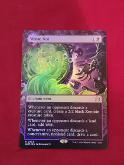 MTG Waste Not (38/103) Wilds of Eldraine Enchanting Tales FOIL - Image 1