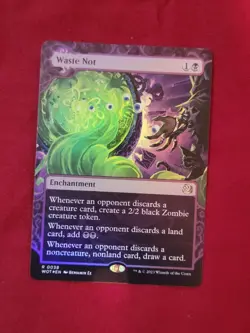 MTG Waste Not (38/103) Wilds of Eldraine Enchanting Tales FOIL - Image 4