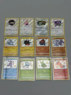 Pokemon TCG Shining Fates Shiny Vault Lot of 12 SV Holo Rare Cards NM - Image 1
